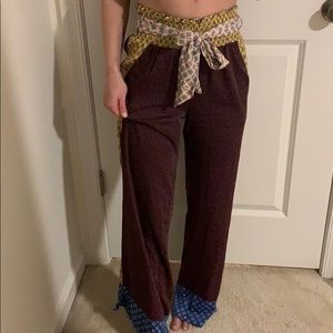 Silk pj pants